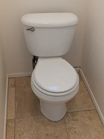 Clean toilet replacement completed in Gilbert
